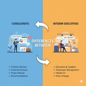 Differences Between Consultants and Interim Executives