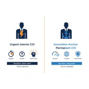 Interim CIO vs. Permanent CIO