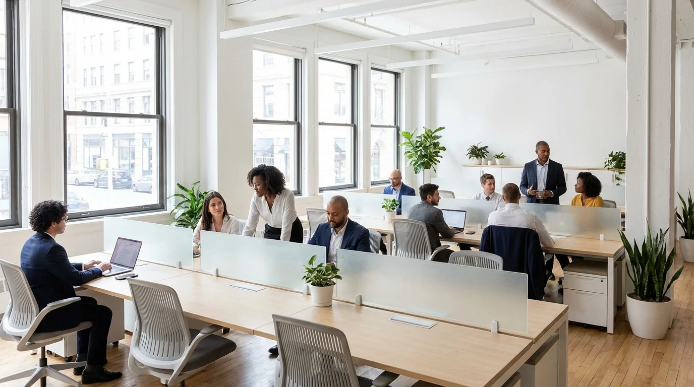 Traditional Office Work Environment