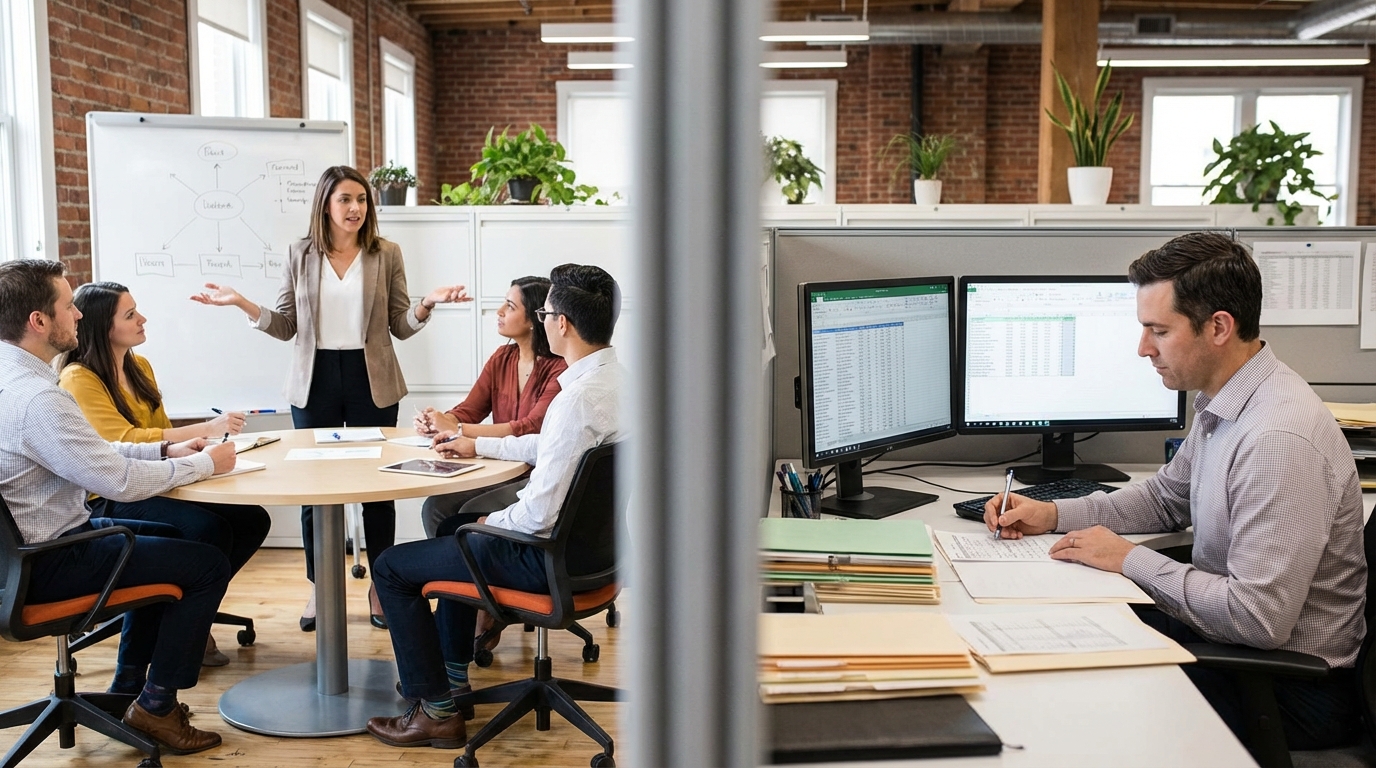 Leadership vs Management Core Differences