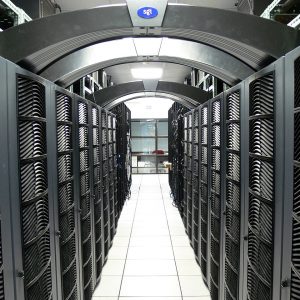 Data centre server aisle